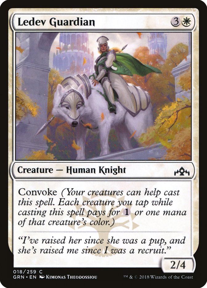 Ledev Guardian [Guilds of Ravnica] | Deep Dive Games St. Marys