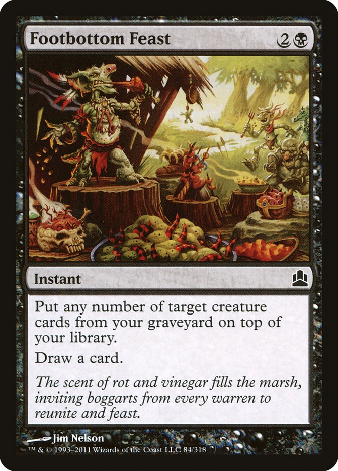 Footbottom Feast [Commander 2011] | Deep Dive Games St. Marys