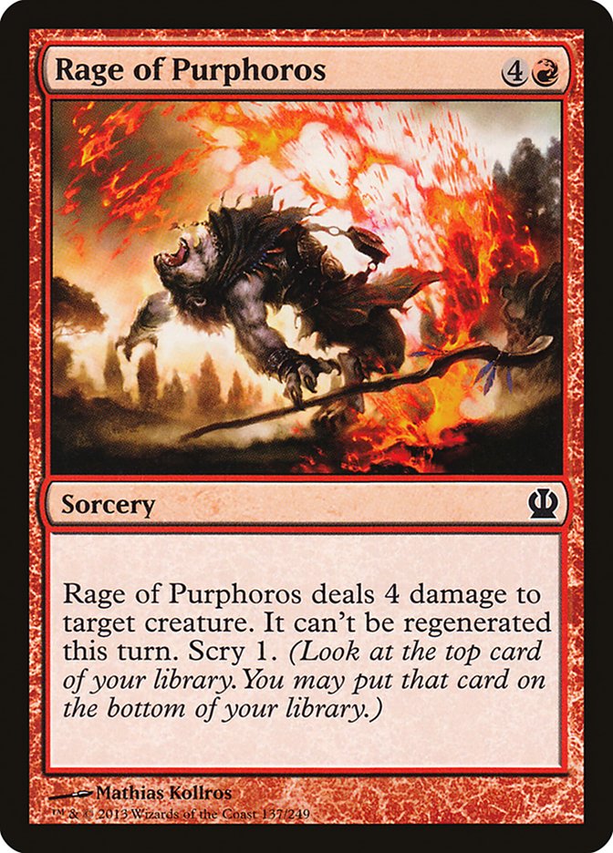 Rage of Purphoros [Theros] | Deep Dive Games St. Marys