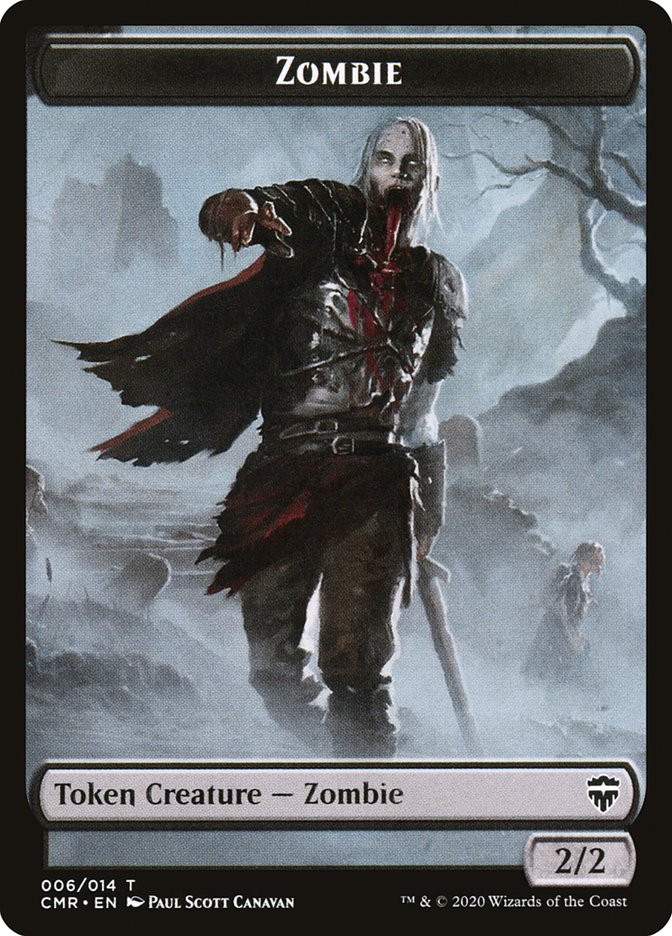 Soldier // Zombie Double-Sided Token [Commander Legends Tokens] | Deep Dive Games St. Marys