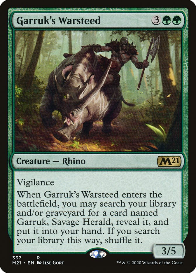 Garruk's Warsteed [Core Set 2021] | Deep Dive Games St. Marys