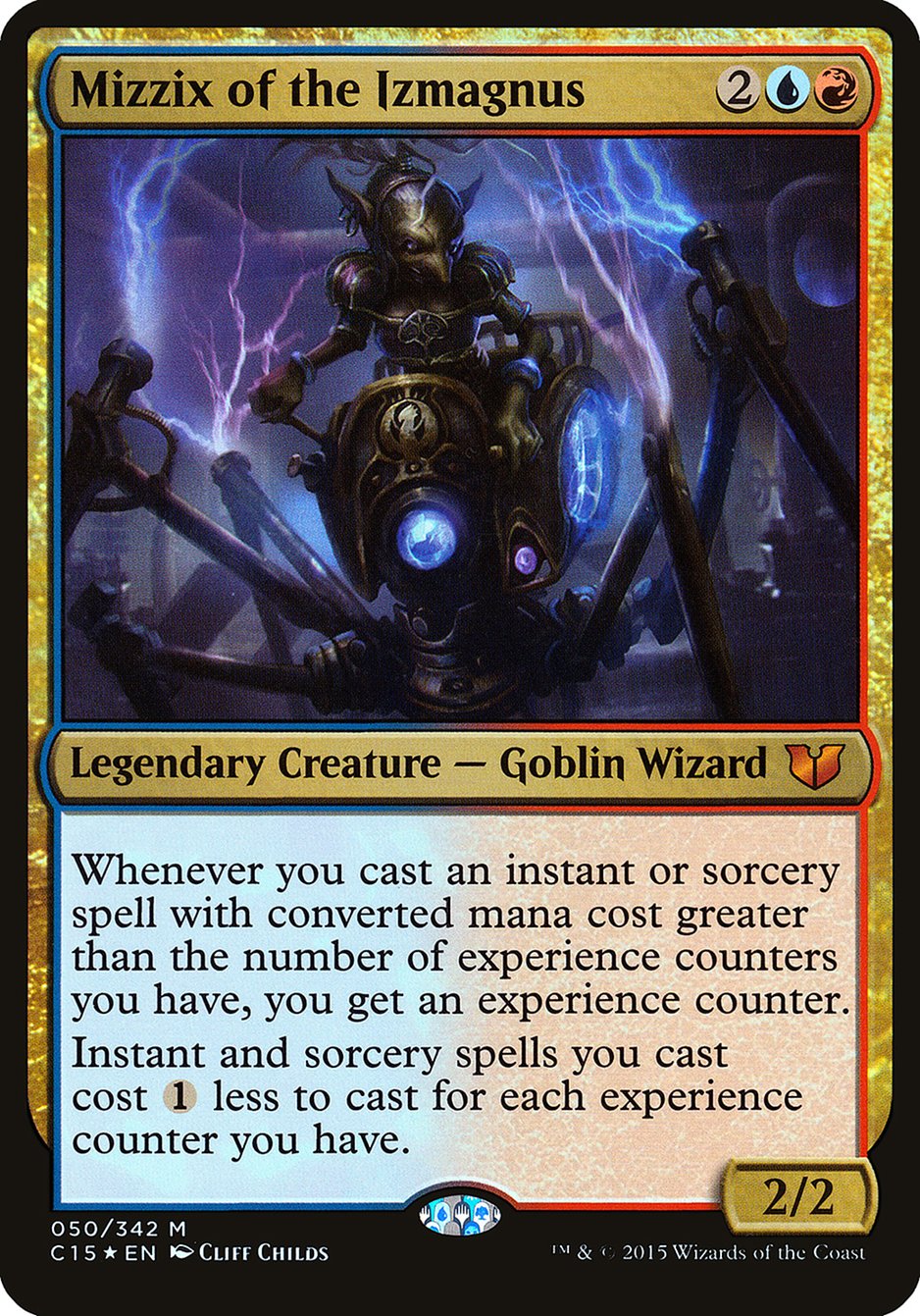 Mizzix of the Izmagnus (Oversized) [Commander 2015 Oversized] | Deep Dive Games St. Marys