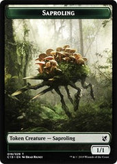 Saproling // Morph Double-Sided Token [Commander 2019 Tokens] | Deep Dive Games St. Marys