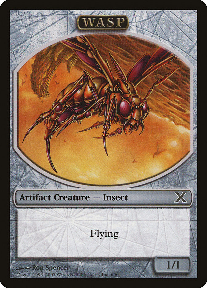 Wasp Token [Tenth Edition Tokens] | Deep Dive Games St. Marys