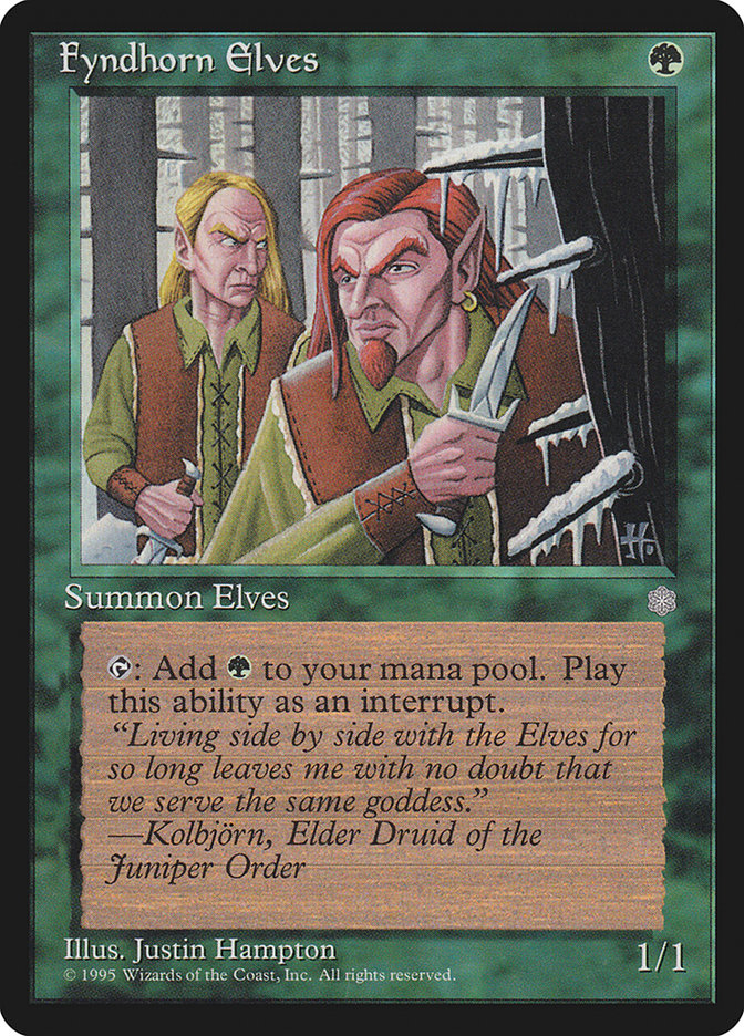 Fyndhorn Elves [Ice Age] | Deep Dive Games St. Marys