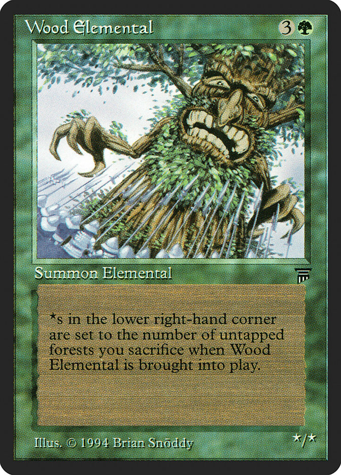 Wood Elemental [Legends] | Deep Dive Games St. Marys