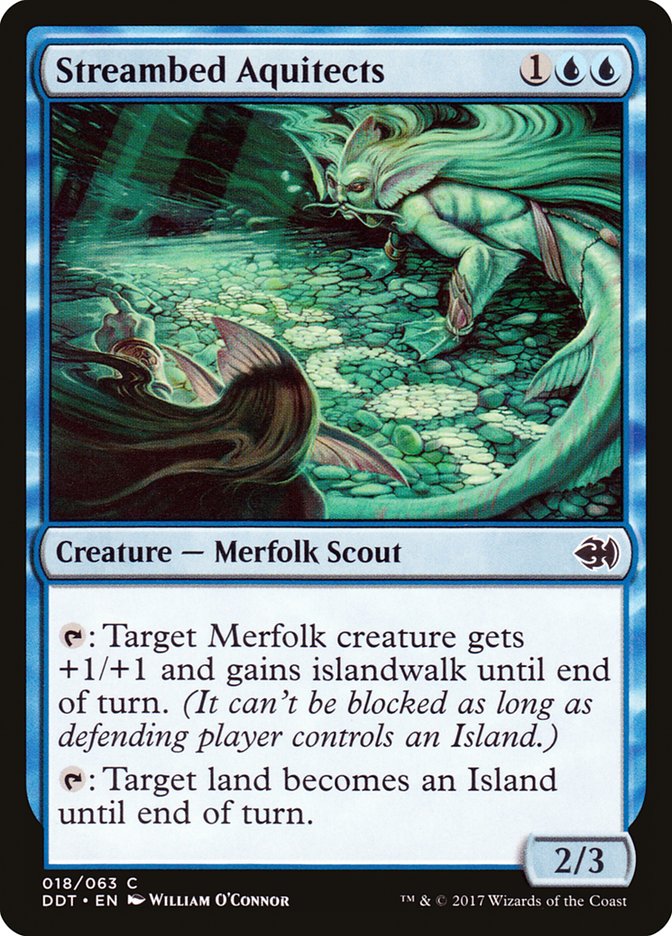 Streambed Aquitects [Duel Decks: Merfolk vs. Goblins] | Deep Dive Games St. Marys