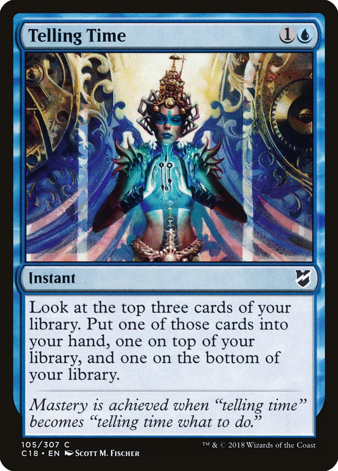 Telling Time [Commander 2018] | Deep Dive Games St. Marys