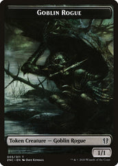 Faerie Rogue // Goblin Rogue Double-Sided Token [Zendikar Rising Commander Tokens] | Deep Dive Games St. Marys