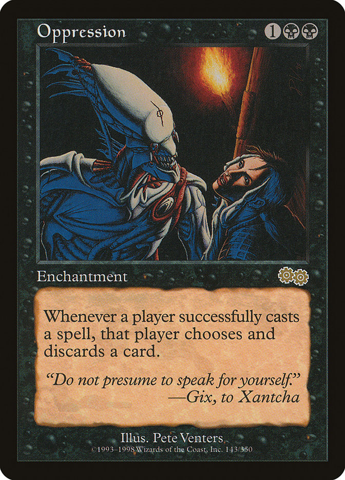 Oppression [Urza's Saga] | Deep Dive Games St. Marys
