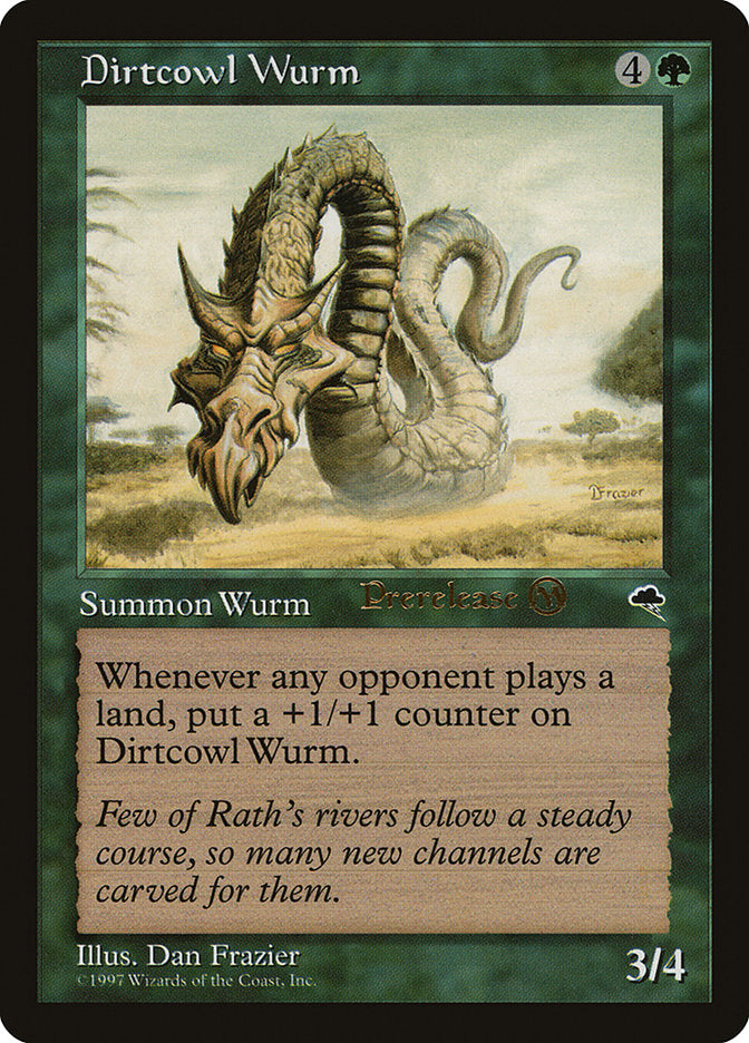 Dirtcowl Wurm [Tempest Promos] | Deep Dive Games St. Marys
