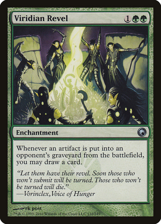 Viridian Revel [Scars of Mirrodin] | Deep Dive Games St. Marys