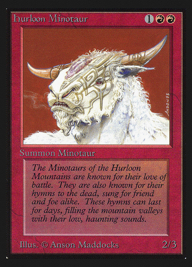 Hurloon Minotaur [Collectors' Edition] | Deep Dive Games St. Marys