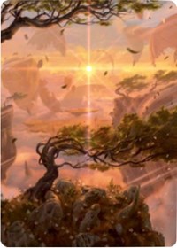 Windswept Heath Art Card [Zendikar Rising Art Series] | Deep Dive Games St. Marys