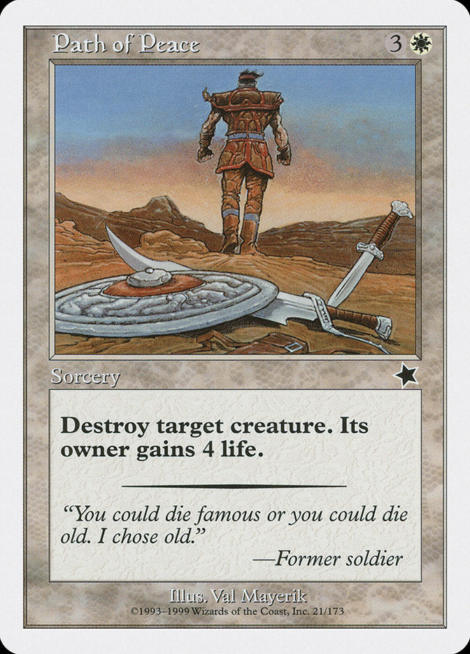 Path of Peace [Starter 1999] | Deep Dive Games St. Marys