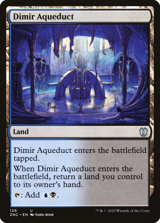 Dimir Aqueduct [Zendikar Rising Commander] | Deep Dive Games St. Marys