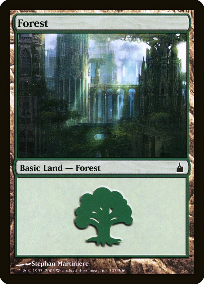 Forest (303) [Ravnica: City of Guilds] | Deep Dive Games St. Marys