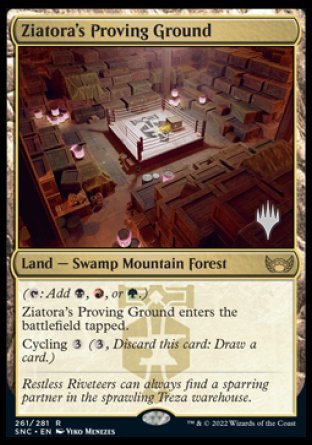 Ziatora's Proving Ground (Promo Pack) [Streets of New Capenna Promos] | Deep Dive Games St. Marys