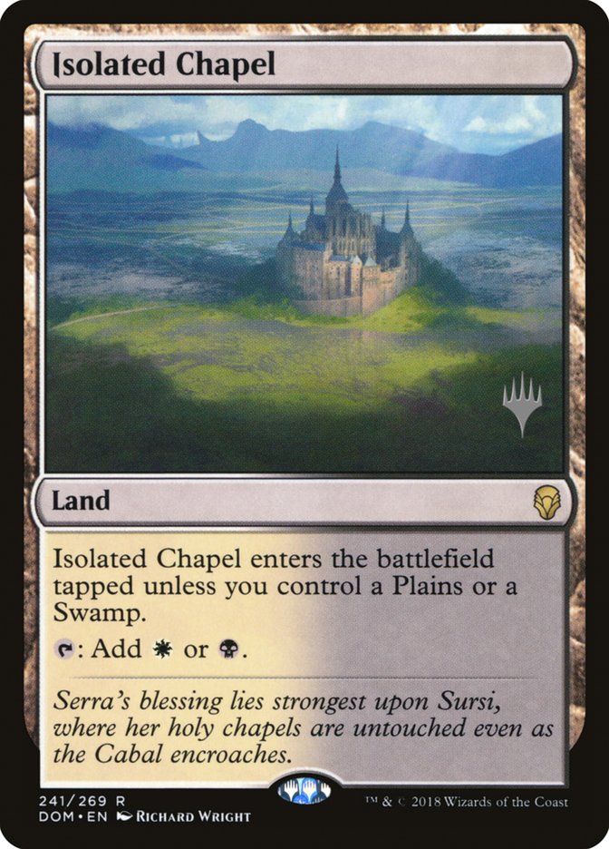 Isolated Chapel (Promo Pack) [Dominaria Promos] | Deep Dive Games St. Marys