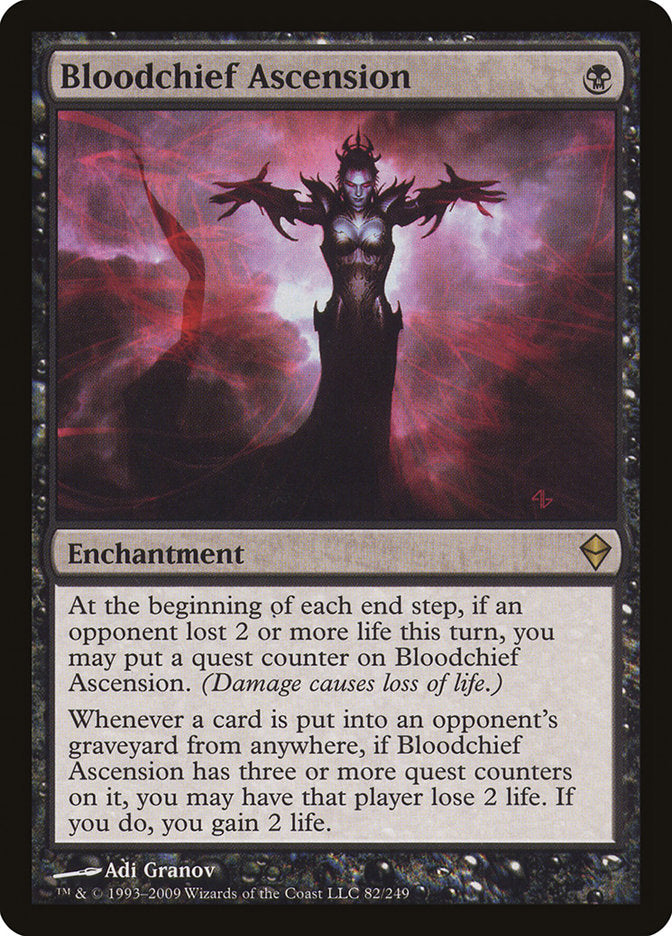 Bloodchief Ascension [Zendikar] | Deep Dive Games St. Marys