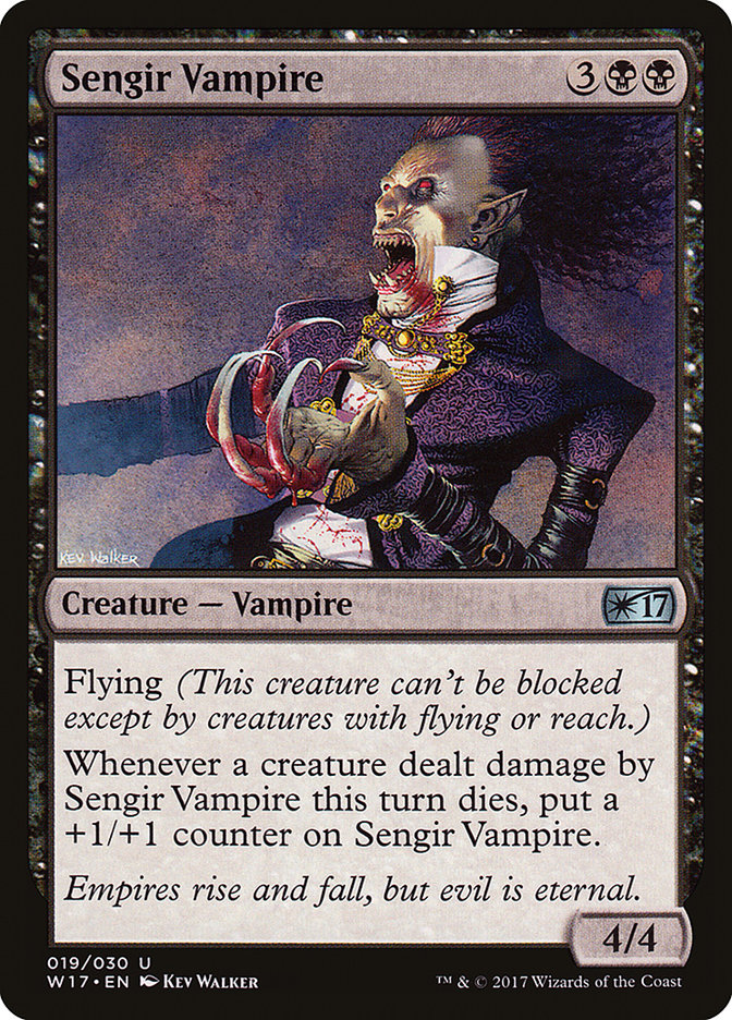 Sengir Vampire [Welcome Deck 2017] | Deep Dive Games St. Marys