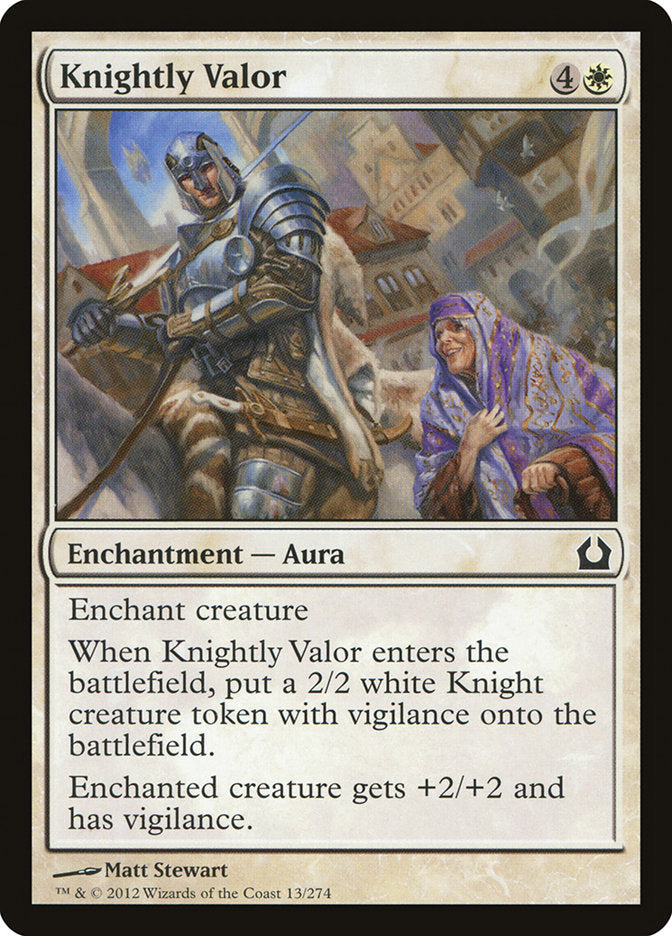 Knightly Valor [Return to Ravnica] | Deep Dive Games St. Marys