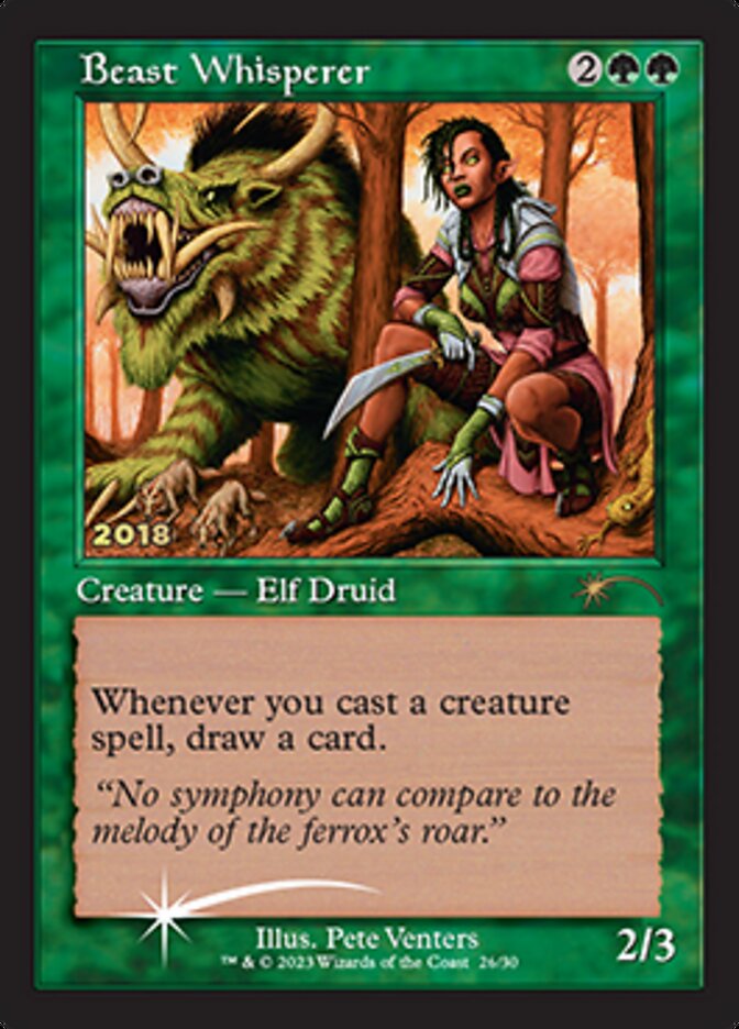 Beast Whisperer [30th Anniversary Promos] | Deep Dive Games St. Marys