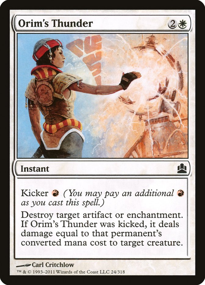 Orim's Thunder [Commander 2011] | Deep Dive Games St. Marys