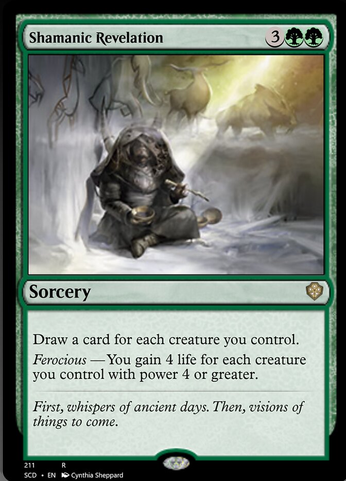 Shamanic Revelation [Starter Commander Decks] | Deep Dive Games St. Marys