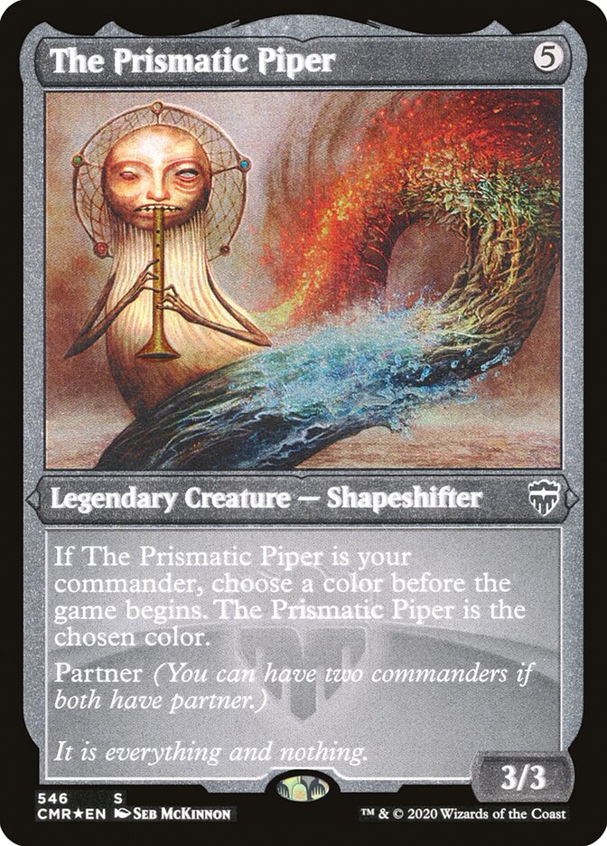 The Prismatic Piper (Etched) [Commander Legends] | Deep Dive Games St. Marys