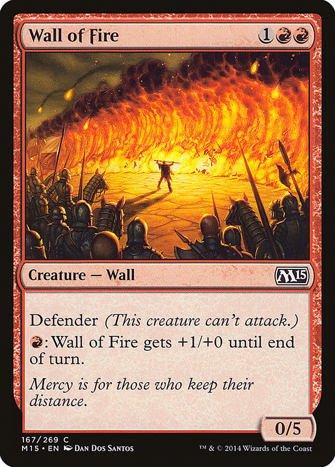 Wall of Fire [Magic 2015] | Deep Dive Games St. Marys