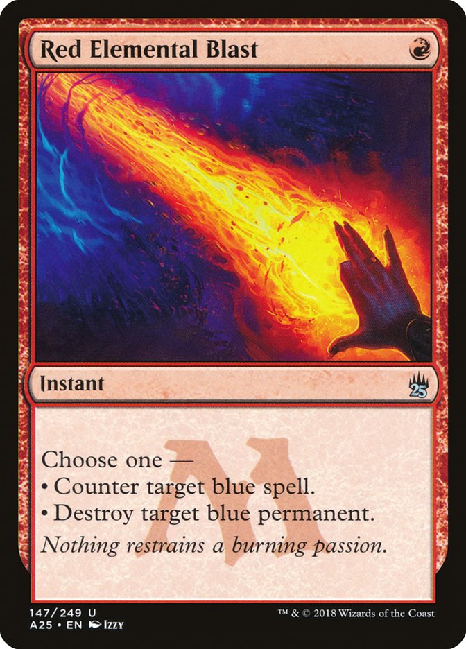 Red Elemental Blast [Masters 25] | Deep Dive Games St. Marys