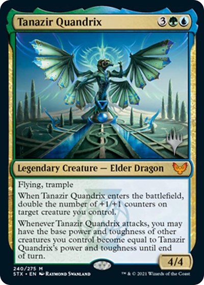 Tanazir Quandrix (Promo Pack) [Strixhaven: School of Mages Promos] | Deep Dive Games St. Marys