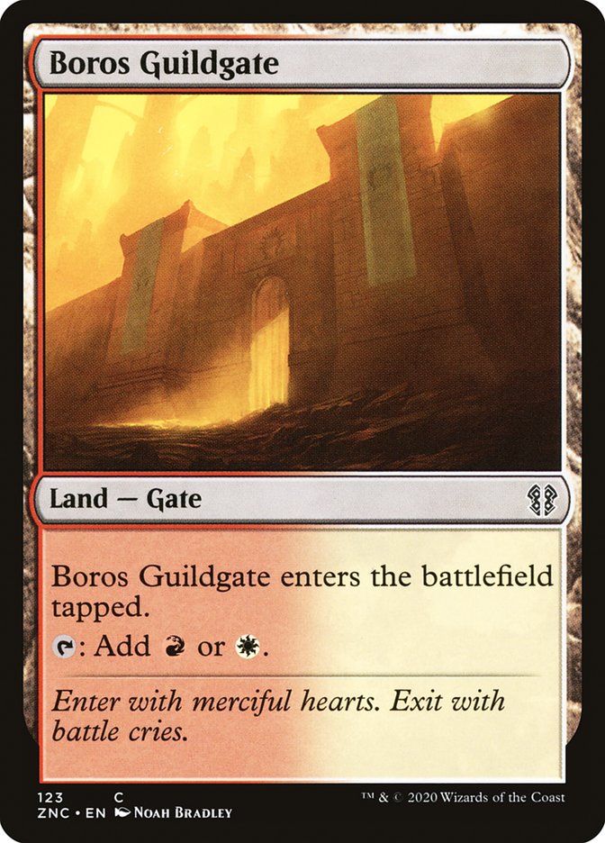 Boros Guildgate [Zendikar Rising Commander] | Deep Dive Games St. Marys