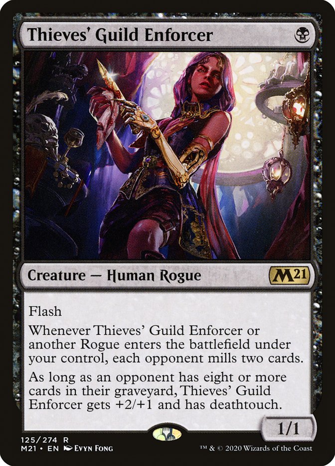 Thieves' Guild Enforcer [Core Set 2021] | Deep Dive Games St. Marys