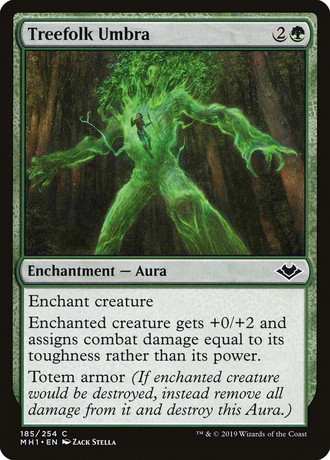 Treefolk Umbra [Modern Horizons] | Deep Dive Games St. Marys