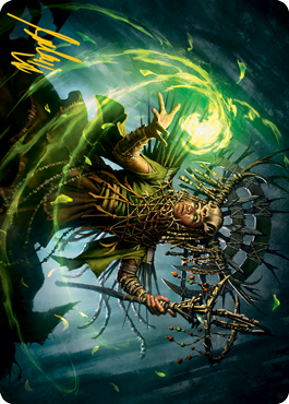 Katilda, Dawnhart Prime Art Card (Gold-Stamped Signature) [Innistrad: Midnight Hunt Art Series] | Deep Dive Games St. Marys