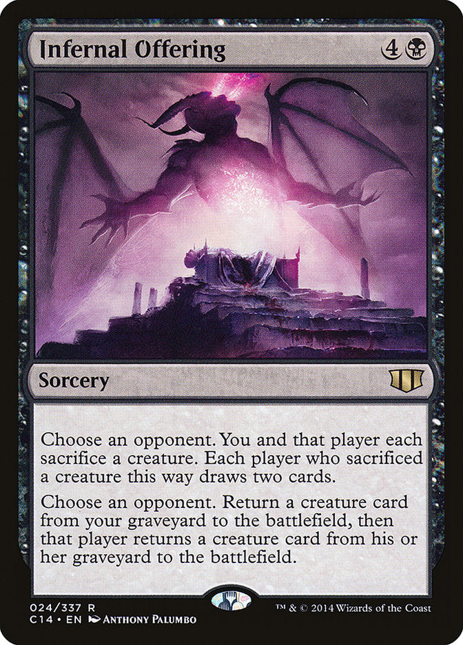 Infernal Offering [Commander 2014] | Deep Dive Games St. Marys