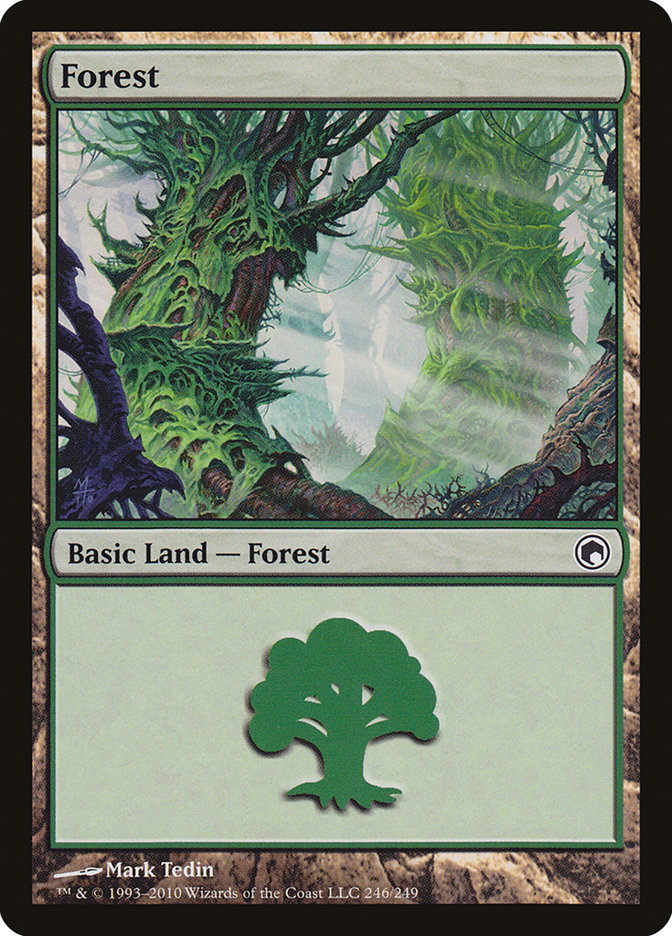 Forest (246) [Scars of Mirrodin] | Deep Dive Games St. Marys