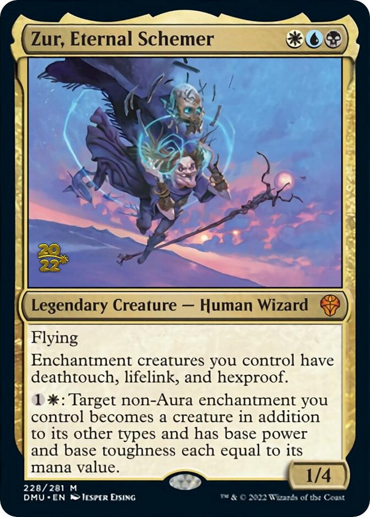 Zur, Eternal Schemer [Dominaria United Prerelease Promos] | Deep Dive Games St. Marys