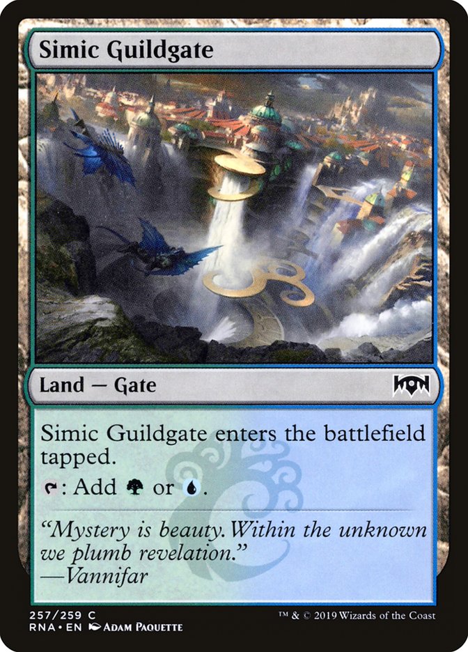 Simic Guildgate (257/259) [Ravnica Allegiance] | Deep Dive Games St. Marys