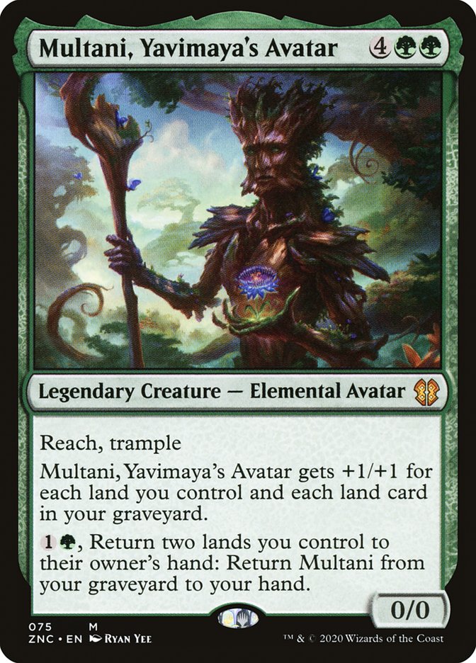 Multani, Yavimaya's Avatar [Zendikar Rising Commander] | Deep Dive Games St. Marys