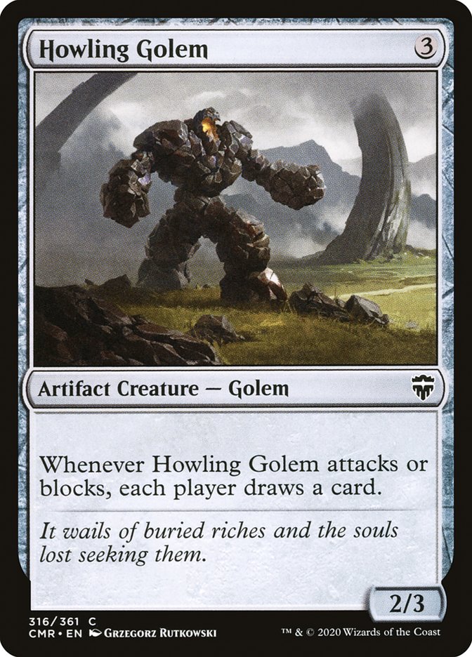 Howling Golem [Commander Legends] | Deep Dive Games St. Marys
