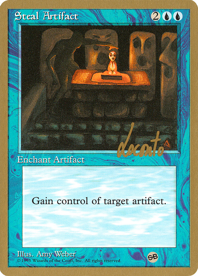 Steal Artifact (Michael Loconto) (SB) [Pro Tour Collector Set] | Deep Dive Games St. Marys