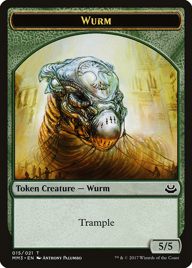 Wurm Token [Modern Masters 2017 Tokens] | Deep Dive Games St. Marys