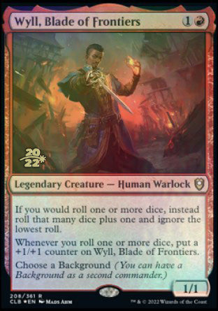 Wyll, Blade of Frontiers [Commander Legends: Battle for Baldur's Gate Prerelease Promos] | Deep Dive Games St. Marys