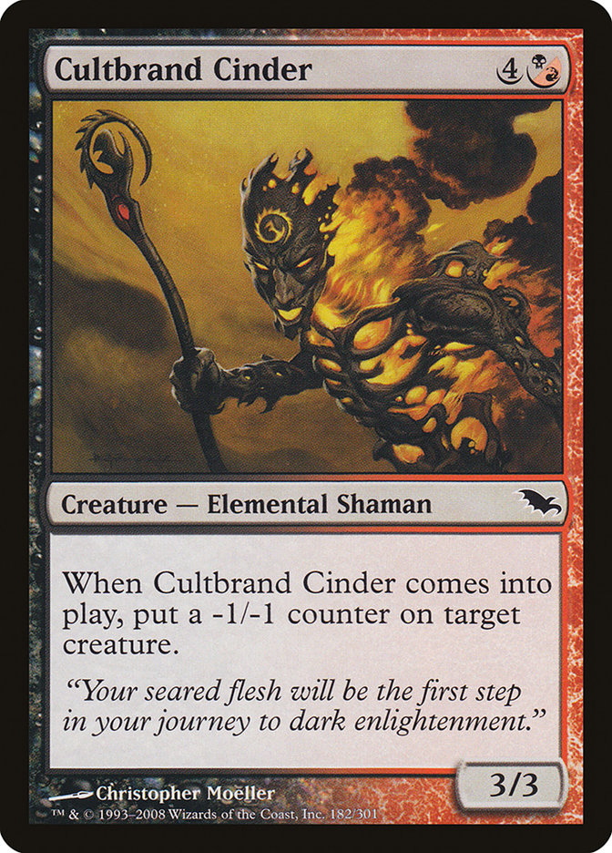 Cultbrand Cinder [Shadowmoor] | Deep Dive Games St. Marys