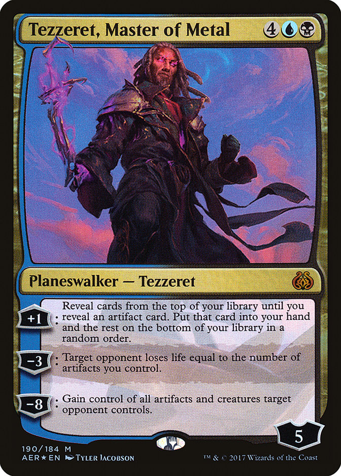 Tezzeret, Master of Metal [Aether Revolt] | Deep Dive Games St. Marys