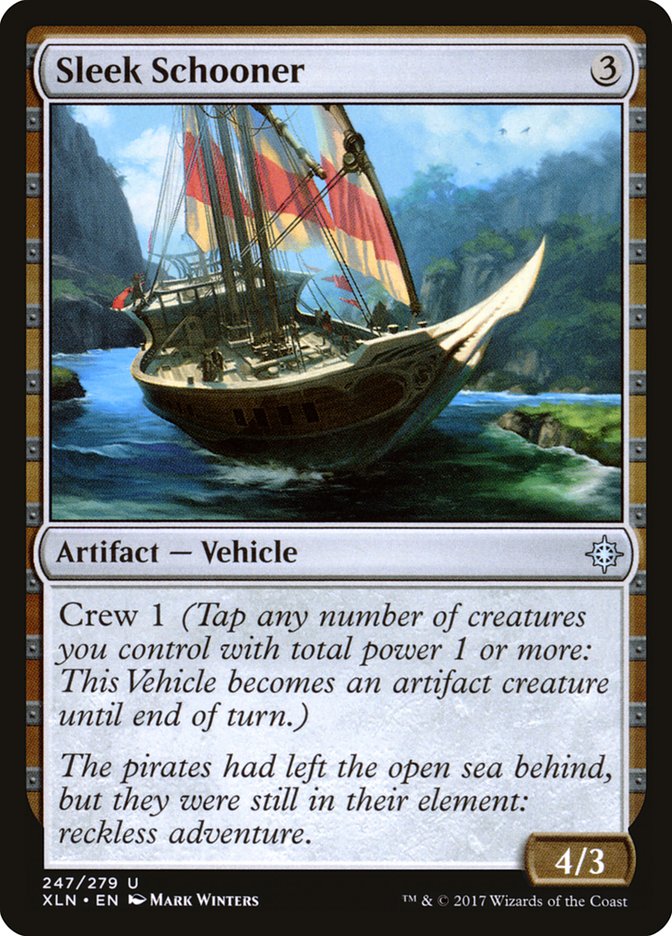 Sleek Schooner [Ixalan] | Deep Dive Games St. Marys