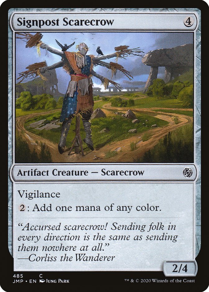 Signpost Scarecrow [Jumpstart] | Deep Dive Games St. Marys